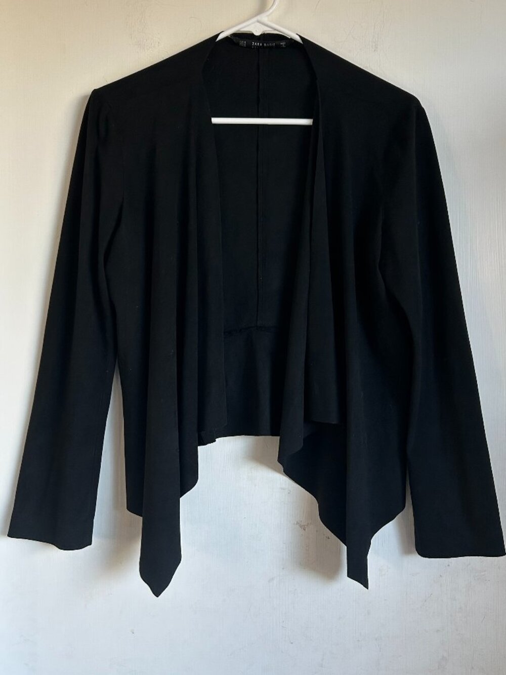 Zara - Black Draped Jacket